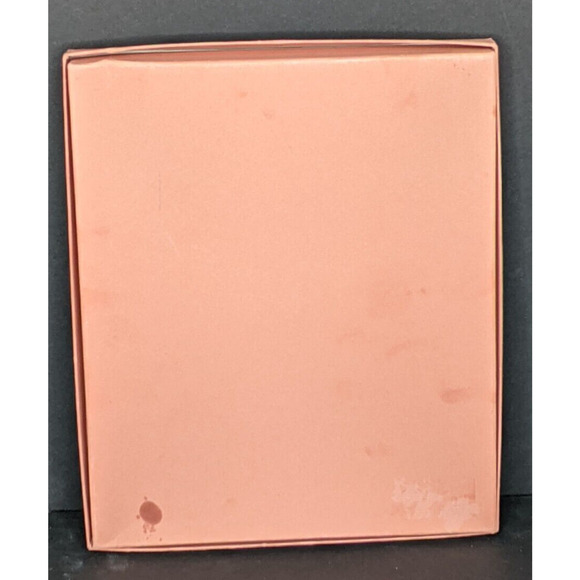 Vintage Hallmark Stationery Set #ST273-5 Floral Scalloped Edge Cream w/ Rust 2nd - Picture 4 of 5